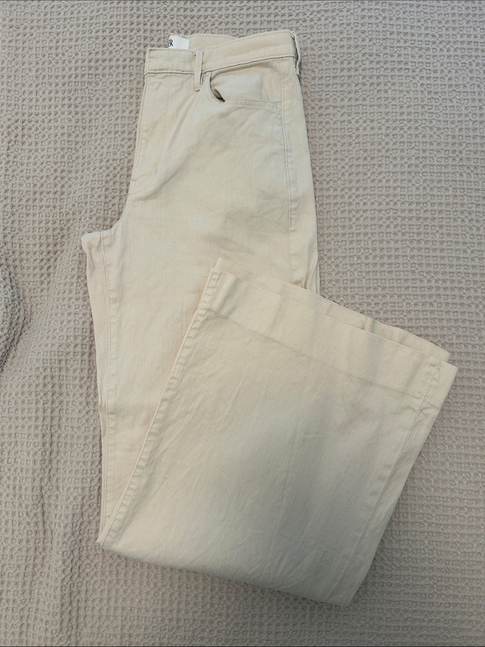 Banana Republic Wide-leg Jeans | Cream